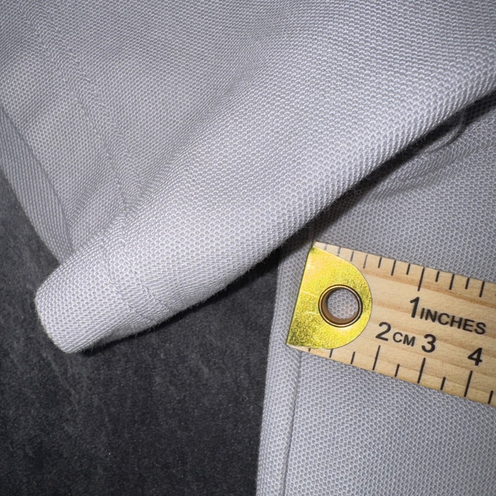 Cutter & Buck Mens Advantage Polo Shirt Light Grey Short Sleeve L MCK00158 - Picture 9 of 12
